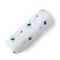 Malabar Baby Organic Swaddle - Pink Rainbow
