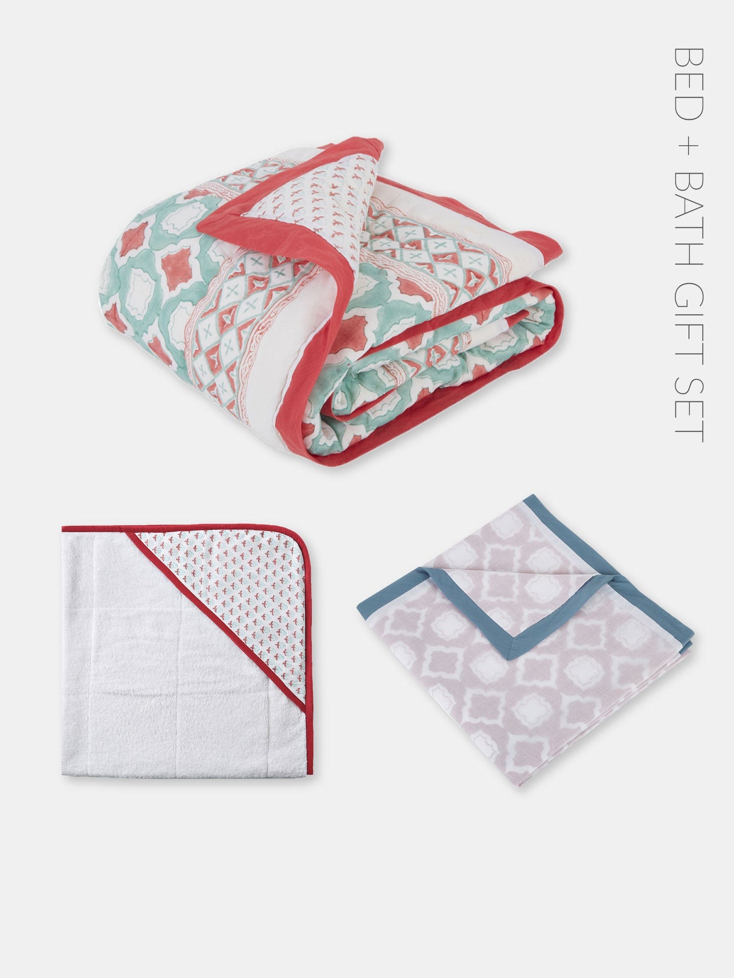 Malabar Baby Going Home Newborn Bed + Bath Gift Set