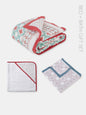 Malabar Baby Going Home Newborn Bed + Bath Gift Set