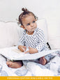 Malabar Baby Toddler & Big Kid Cotton Knit PJ Set (Fort Blue)