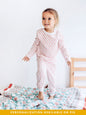 Malabar Baby Toddler & Big Kid Cotton Knit PJ Set (Pink City)