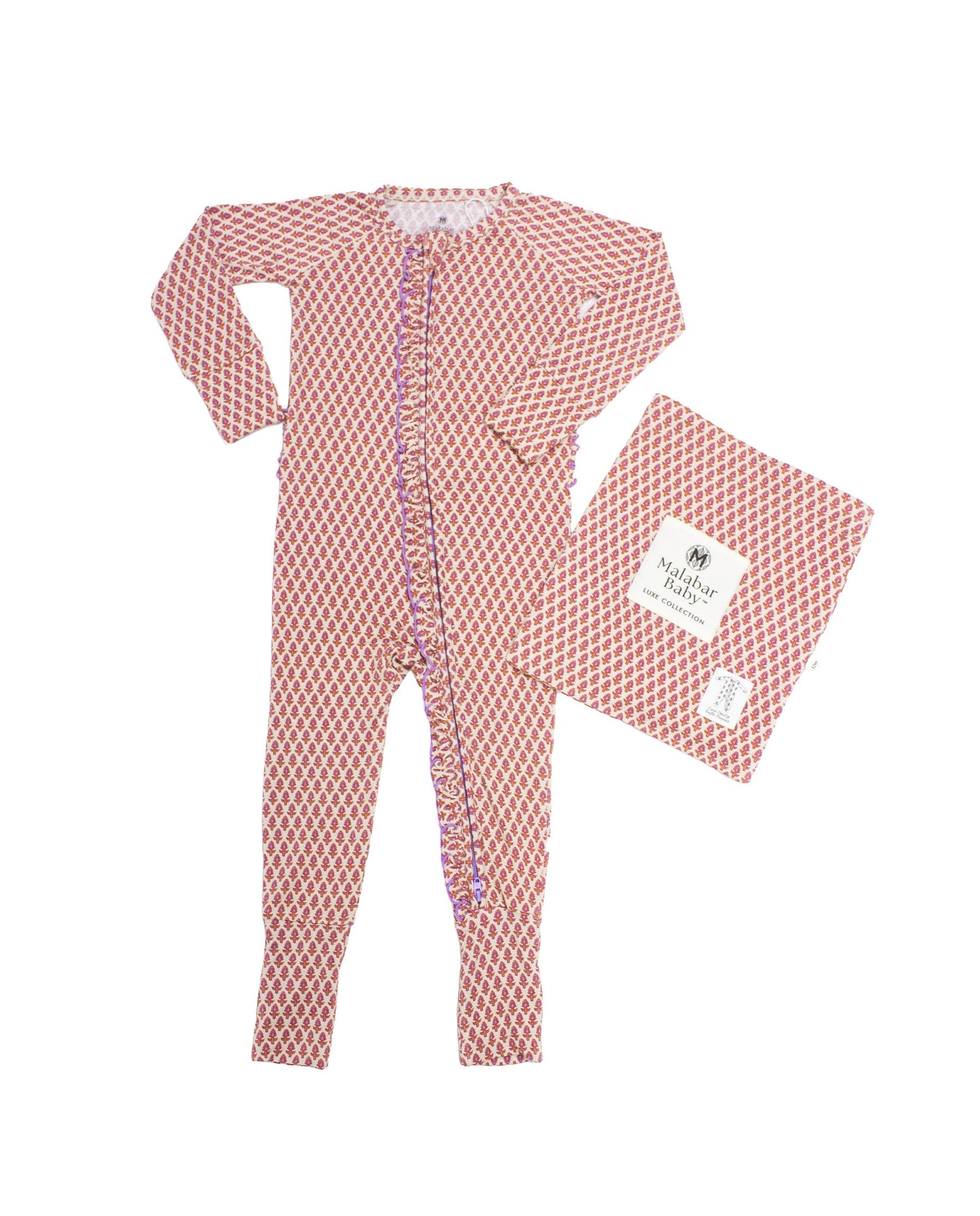 Malabar Baby BABY TENCEL™ ROMPER - Bedtime Rituals LUXE Collection