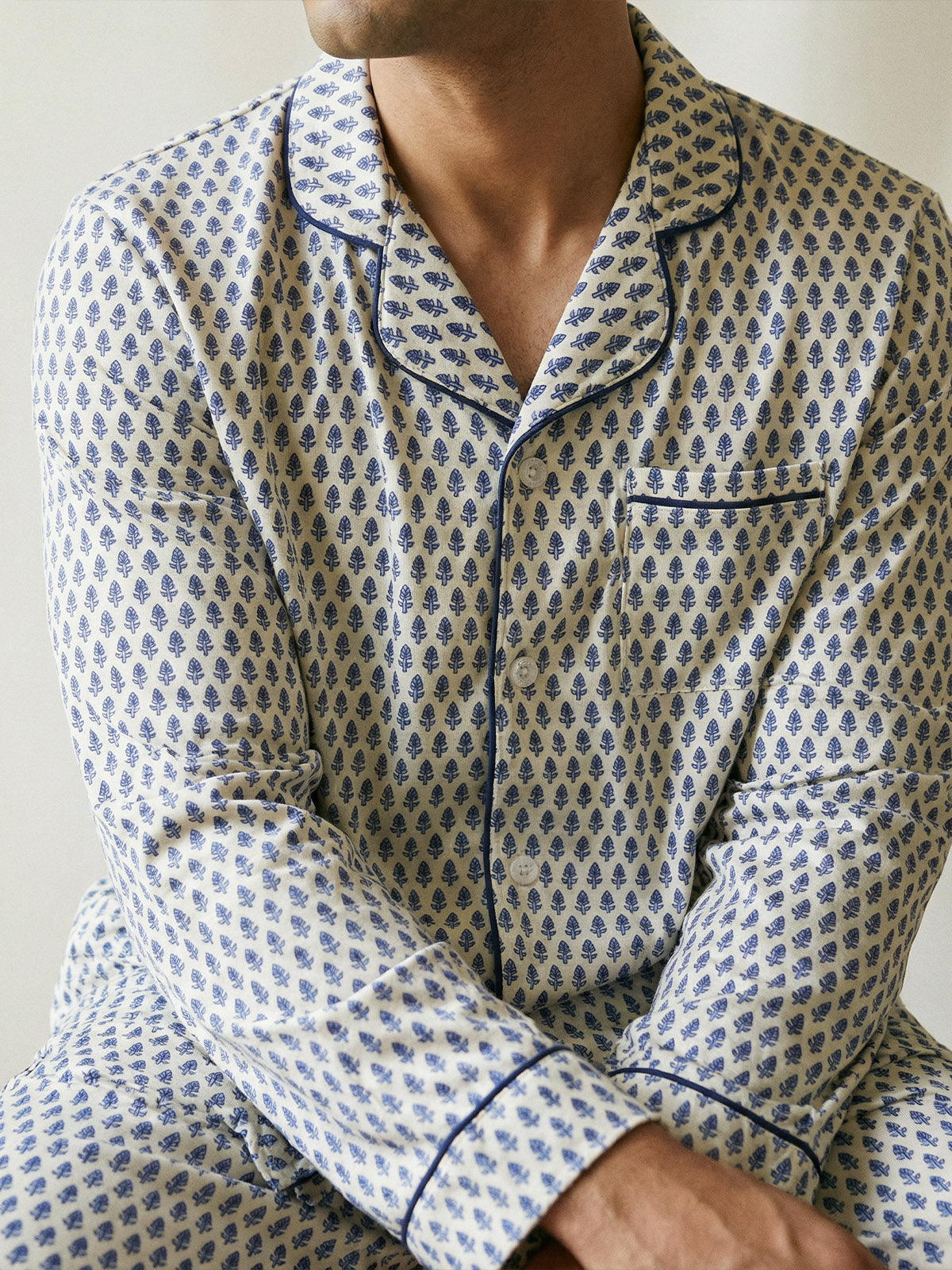 Malabar Baby Men’s TENCEL™ PJ Set - Bedtime Rituals LUXE Collection