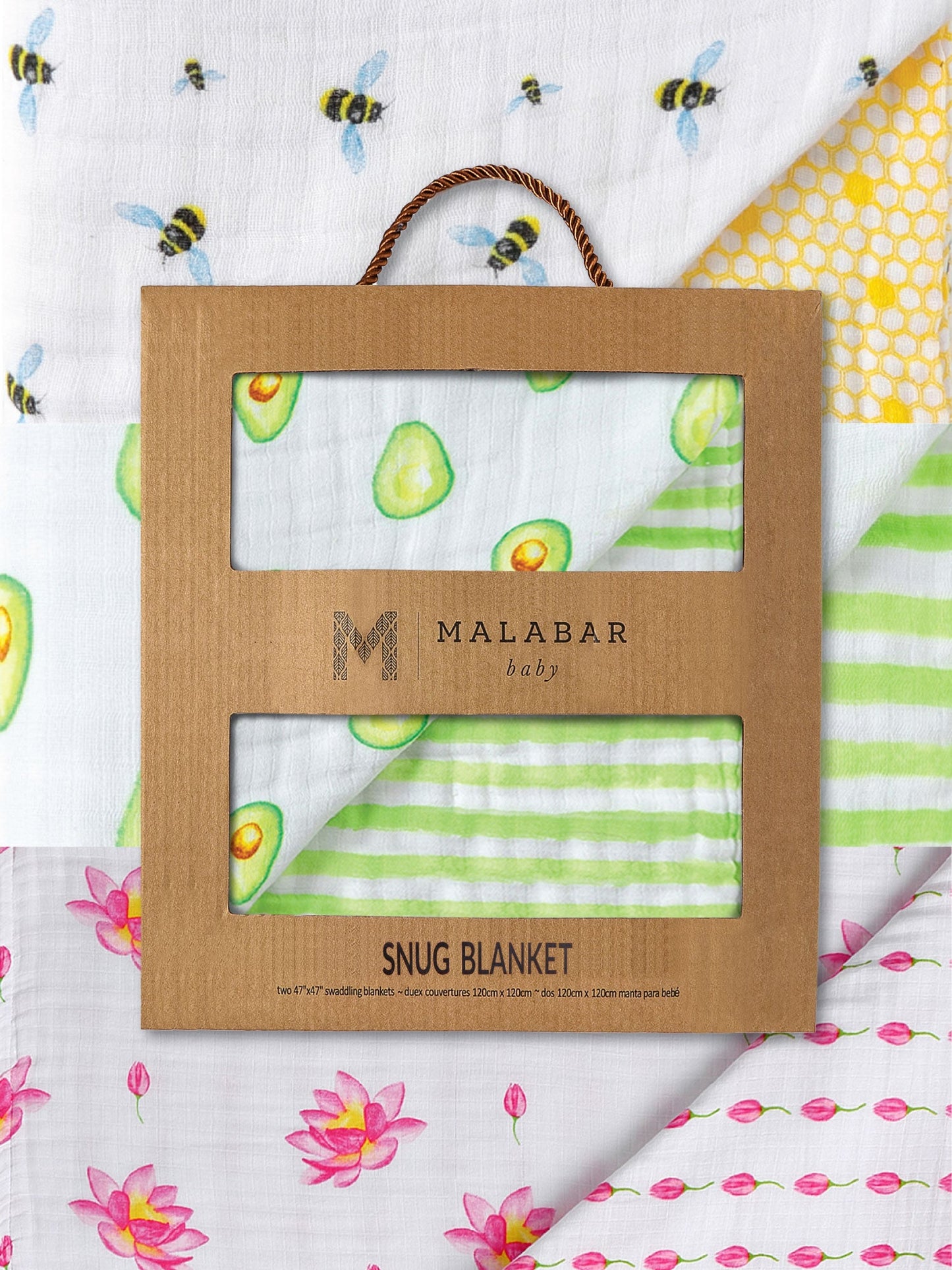 Malabar Baby My Favorite Toddler Blanket in Gift Box