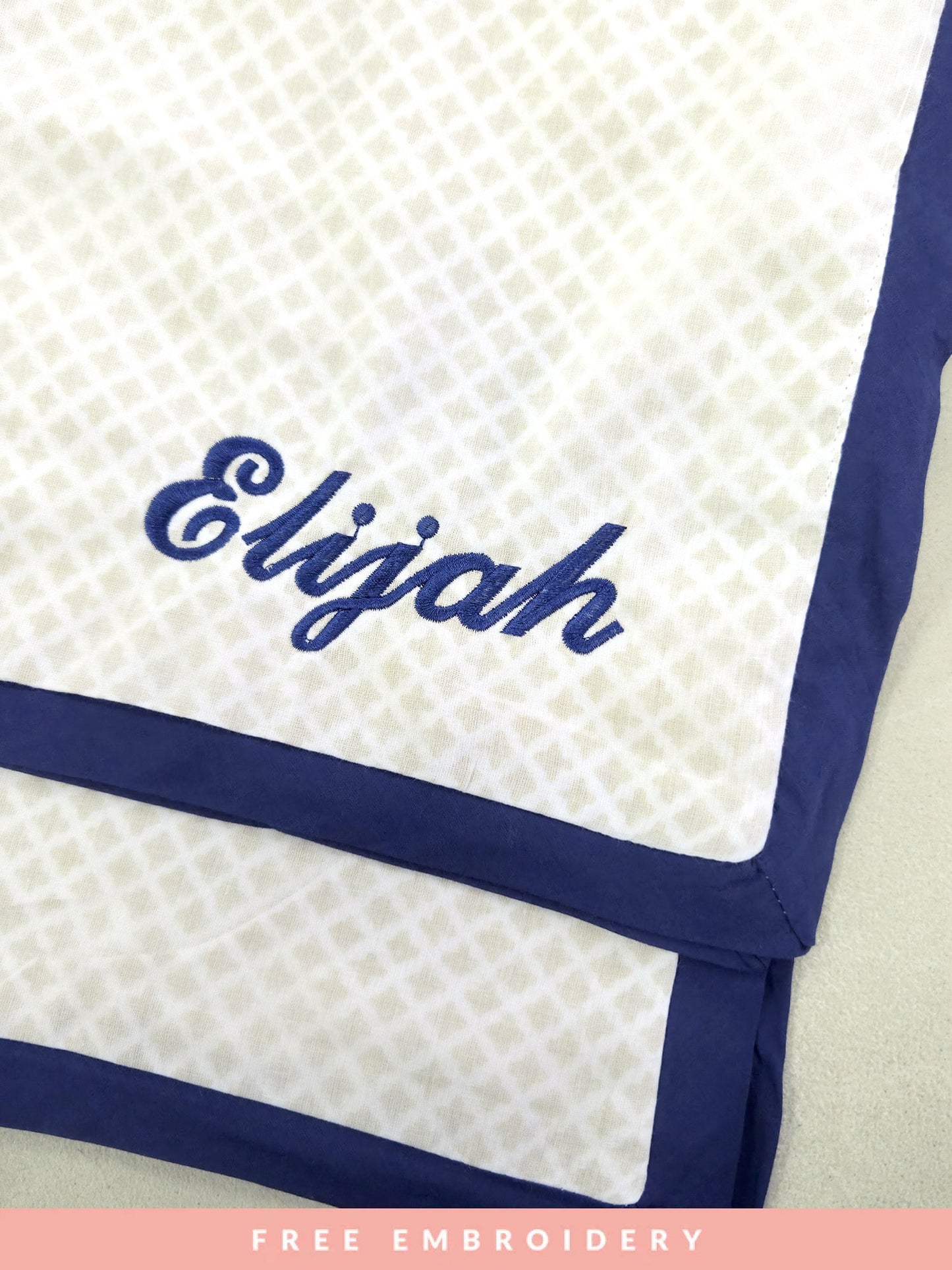 Malabar Baby Seminyak Blue Cotton Dohar