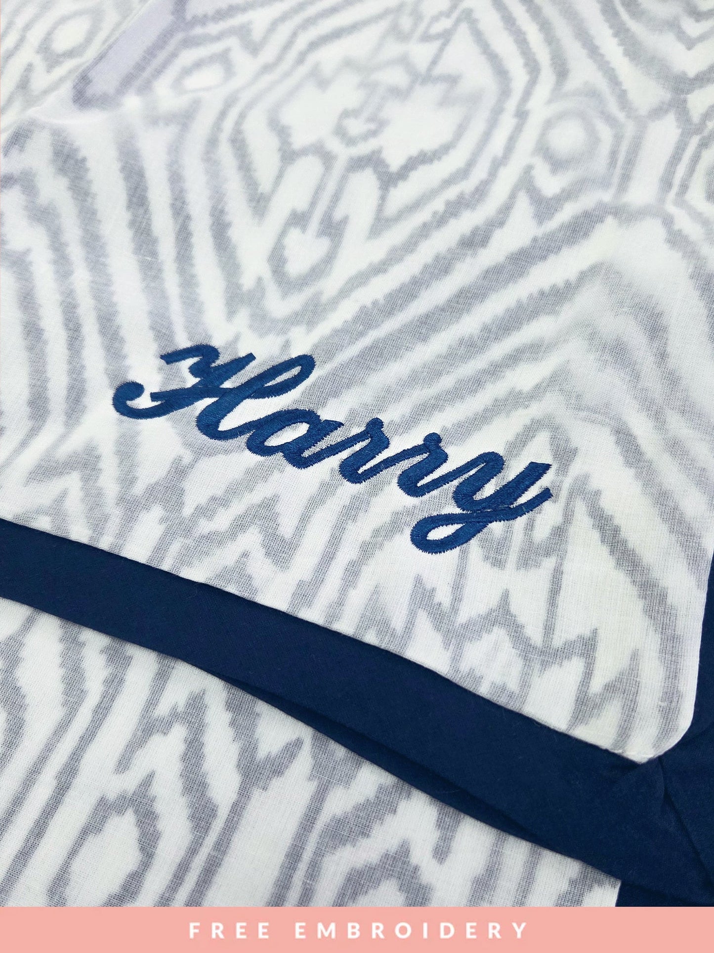 Malabar Baby Southside Blue Cotton Dohar