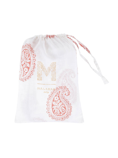 Malabar Baby Pink City Fitted Crib Sheet