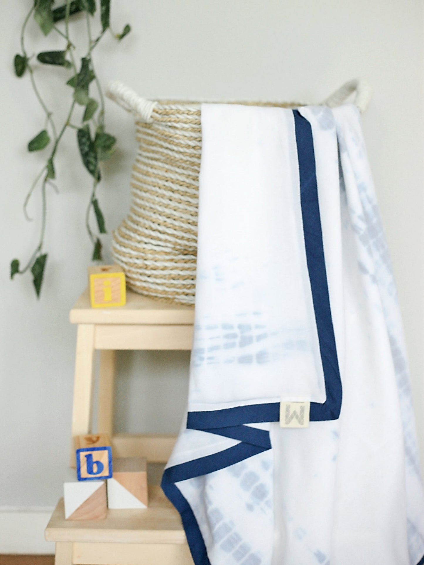 Malabar Baby Kyoto Blue Cotton Dohar