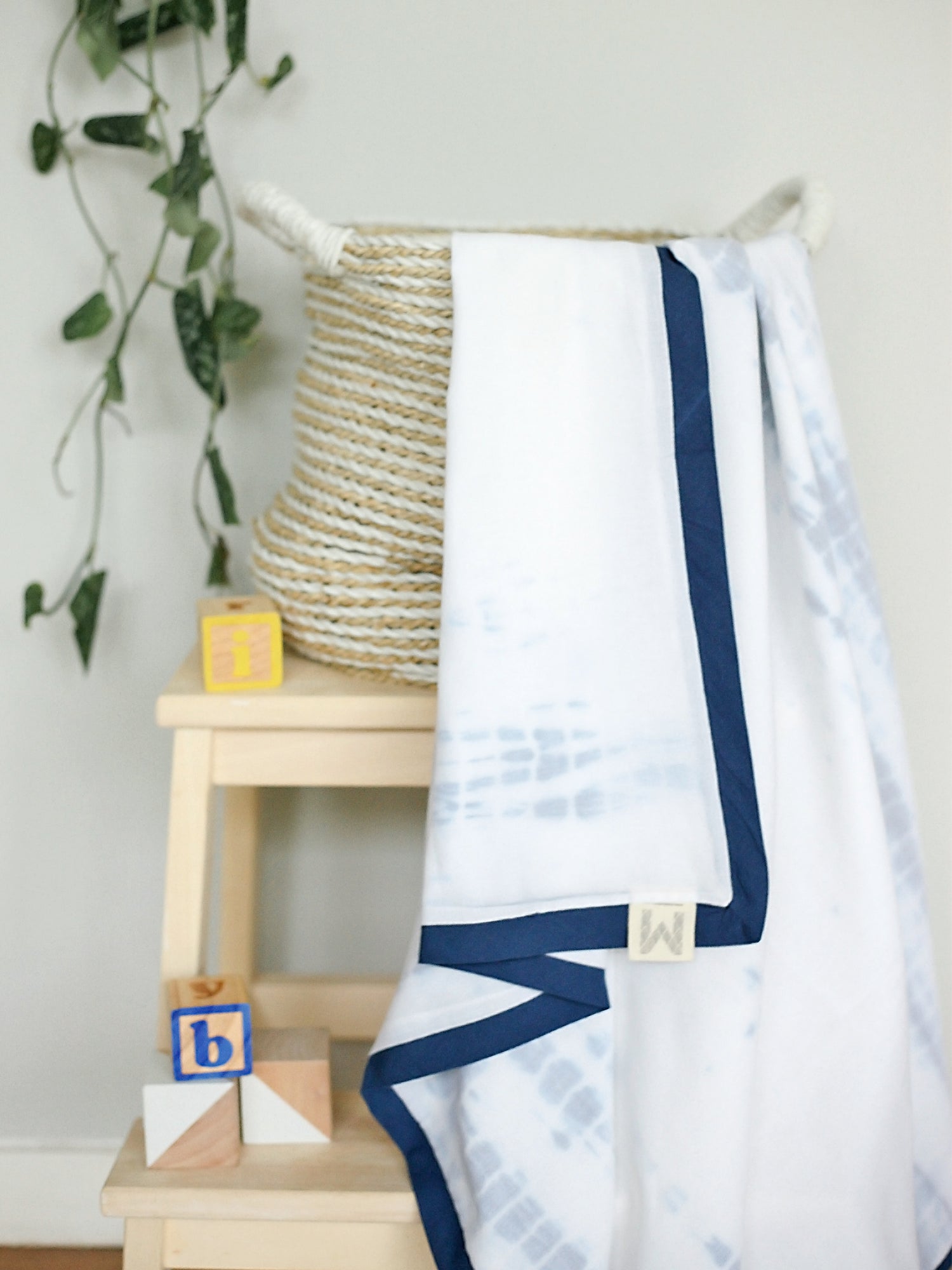 Malabar Baby Kyoto Blue Cotton Dohar