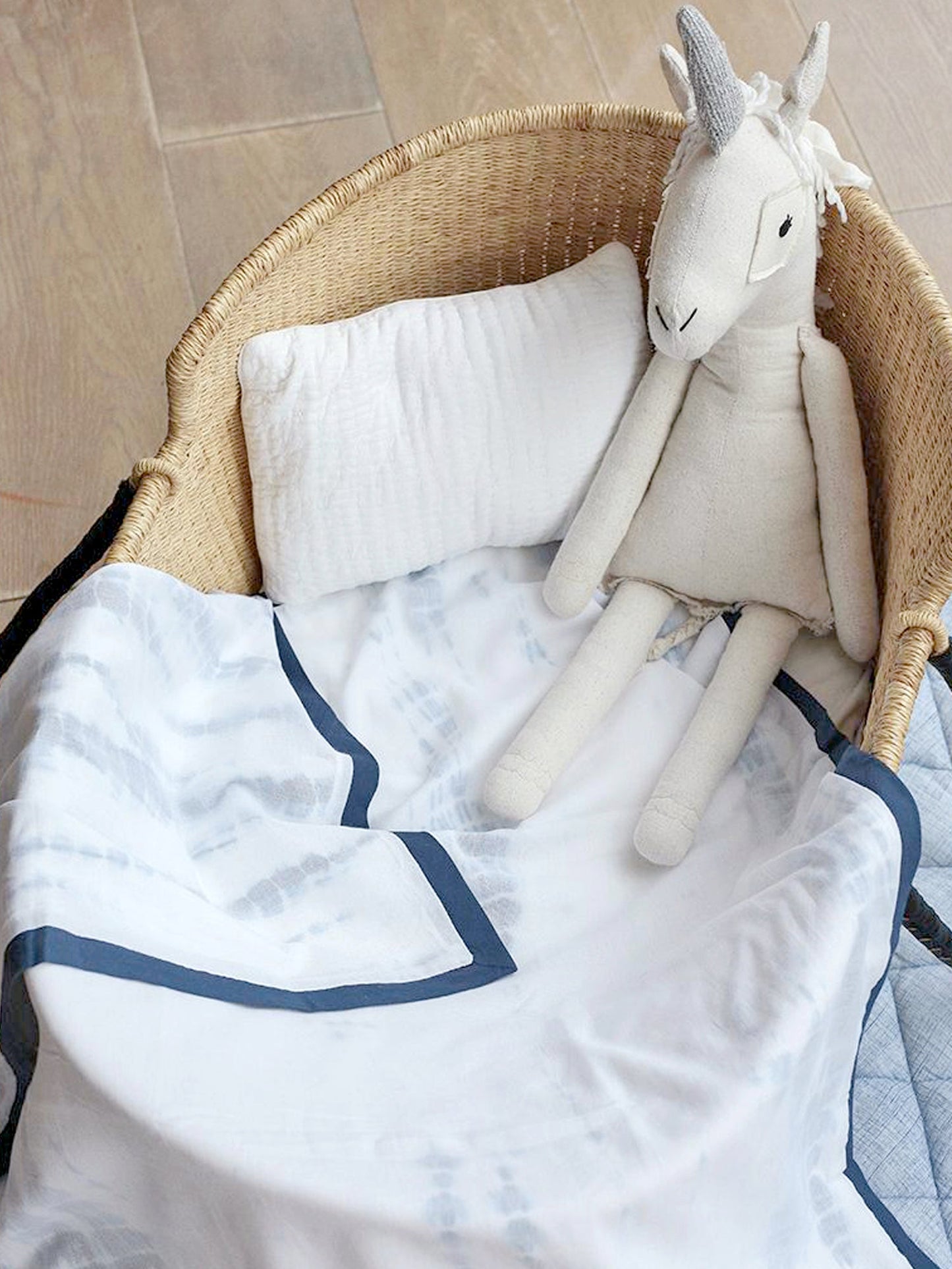 Malabar Baby Kyoto Blue Cotton Dohar