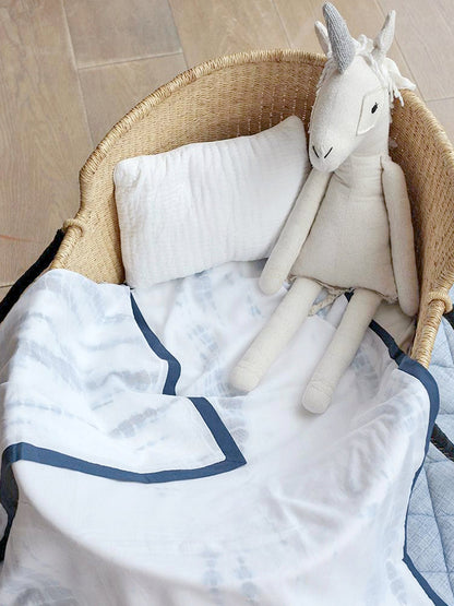 Malabar Baby Kyoto Blue Cotton Dohar