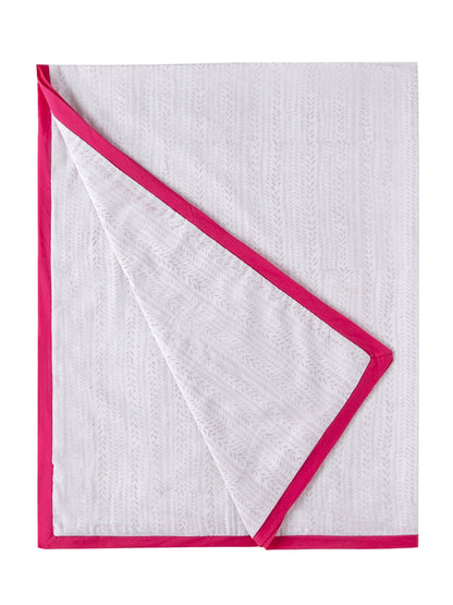 Malabar Baby Provence Pink Cotton Dohar