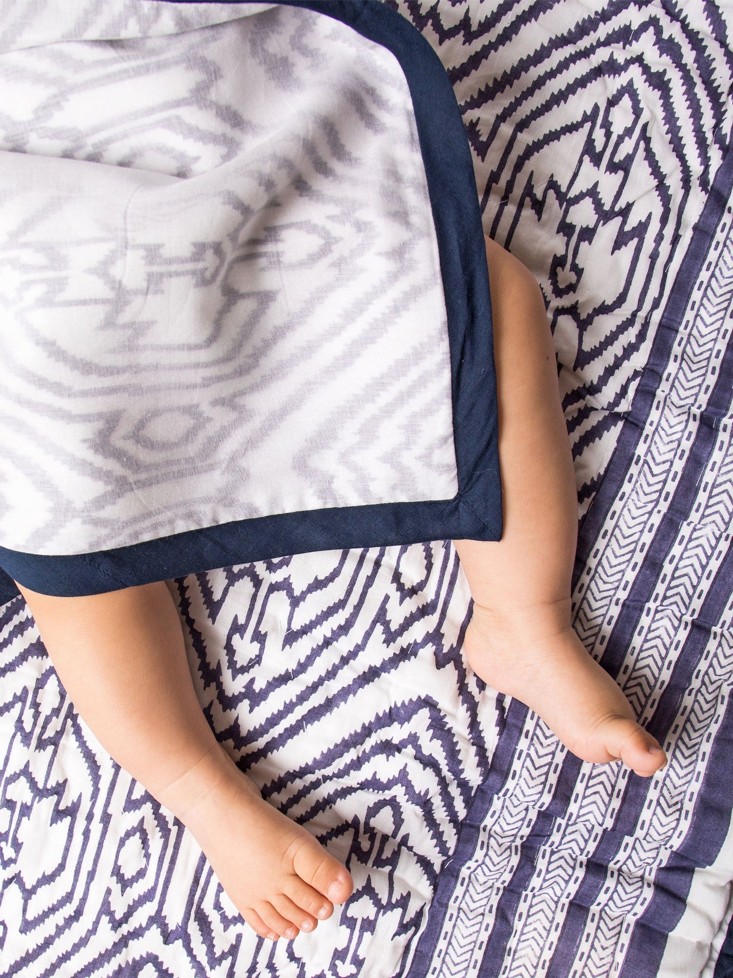 Malabar Baby Southside Blue Cotton Dohar