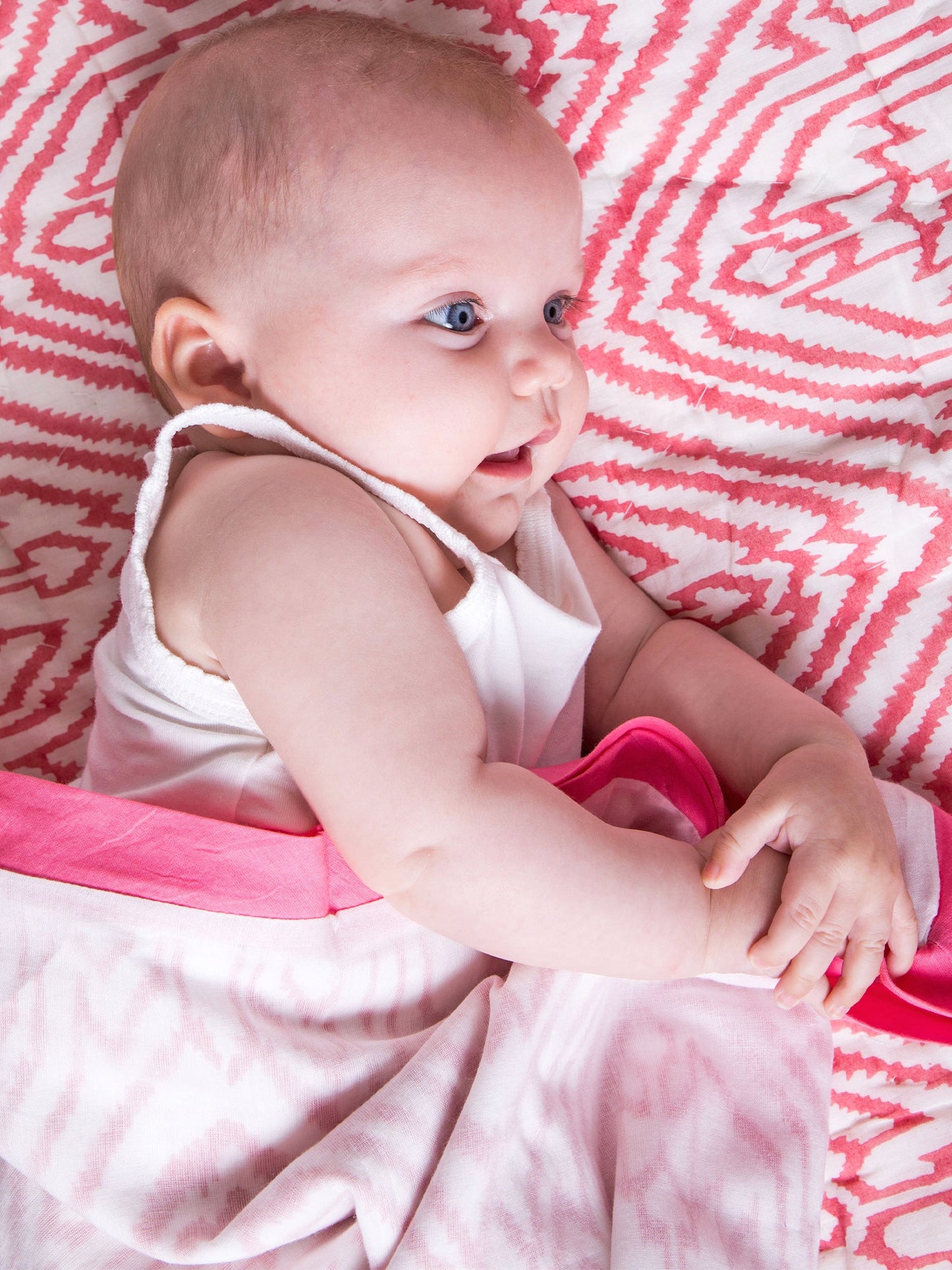 Malabar Baby Southside Pink Cotton Dohar