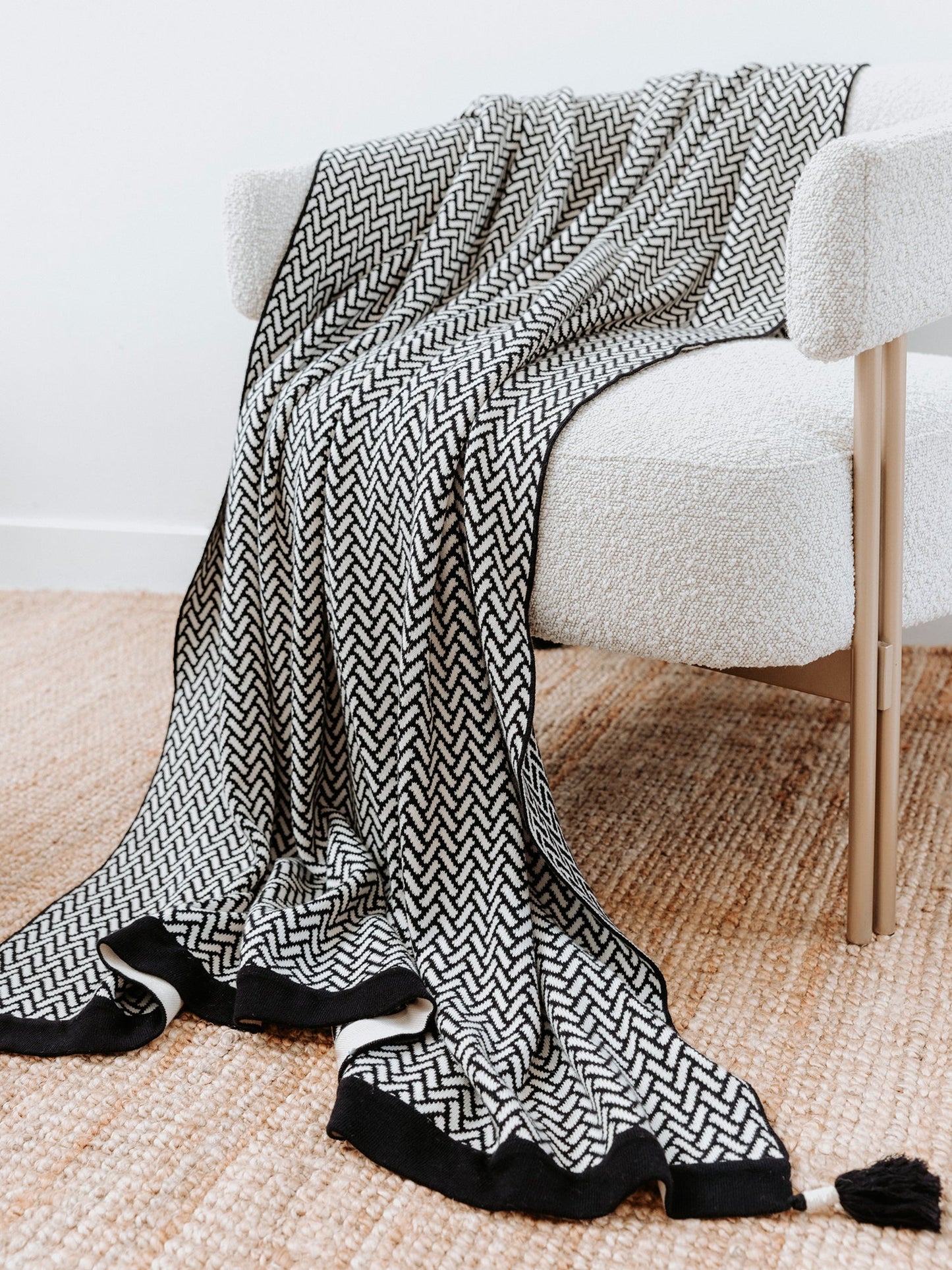 Malabar Baby Organic Knitted Throw Blanket - Personalize!