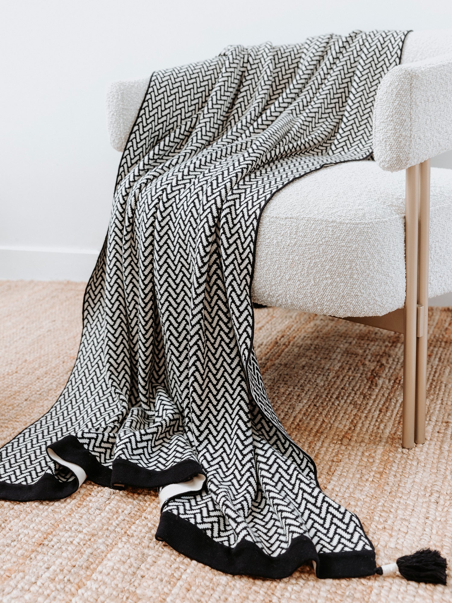Malabar Baby Organic Knitted Throw Blanket - Personalize!