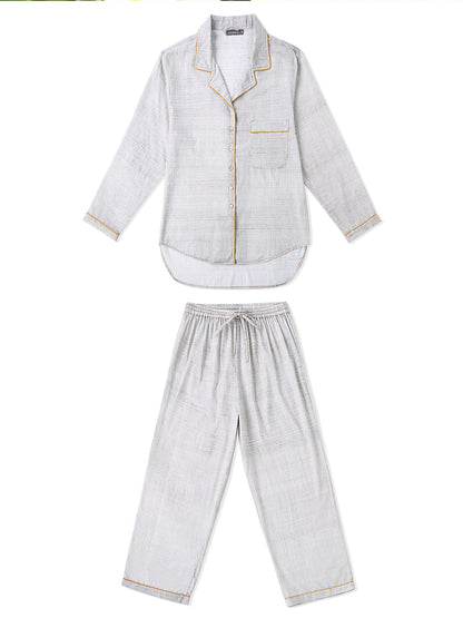 Malabar Baby Children's Loungewear PJ Set - Erawan (Grey)