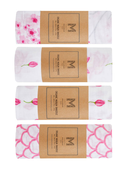 Malabar Baby Organic Cotton Muslin Essential Baby Set