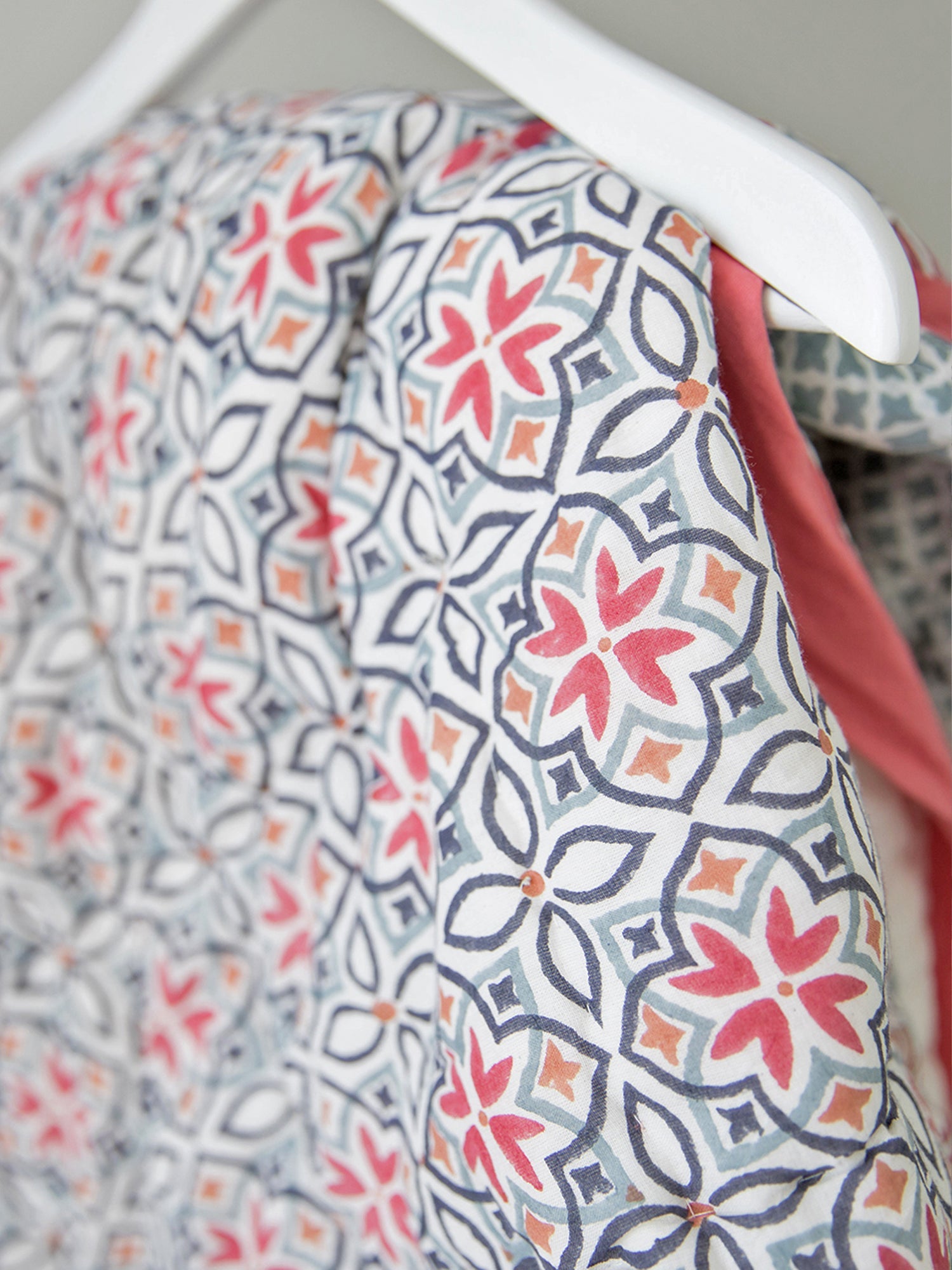 Malabar Baby Seminyak Pink Baby Quilt