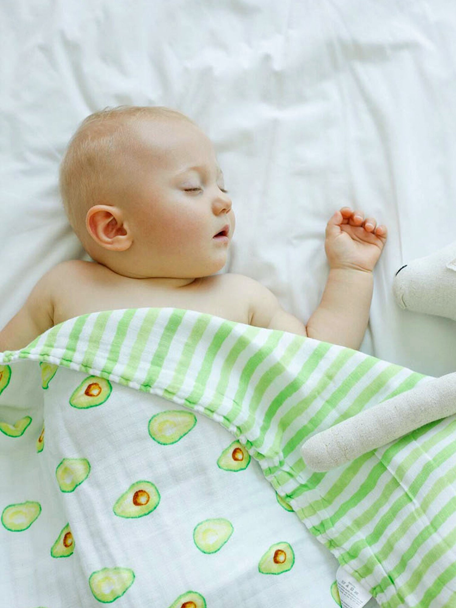Malabar Baby Organic Snug Blanket - Avocado