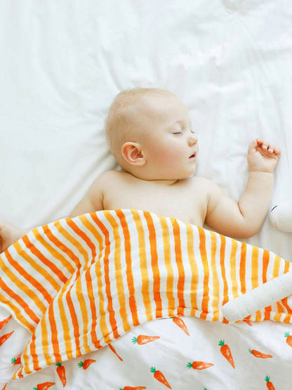 Malabar Baby Organic Snug Blanket - Carrots