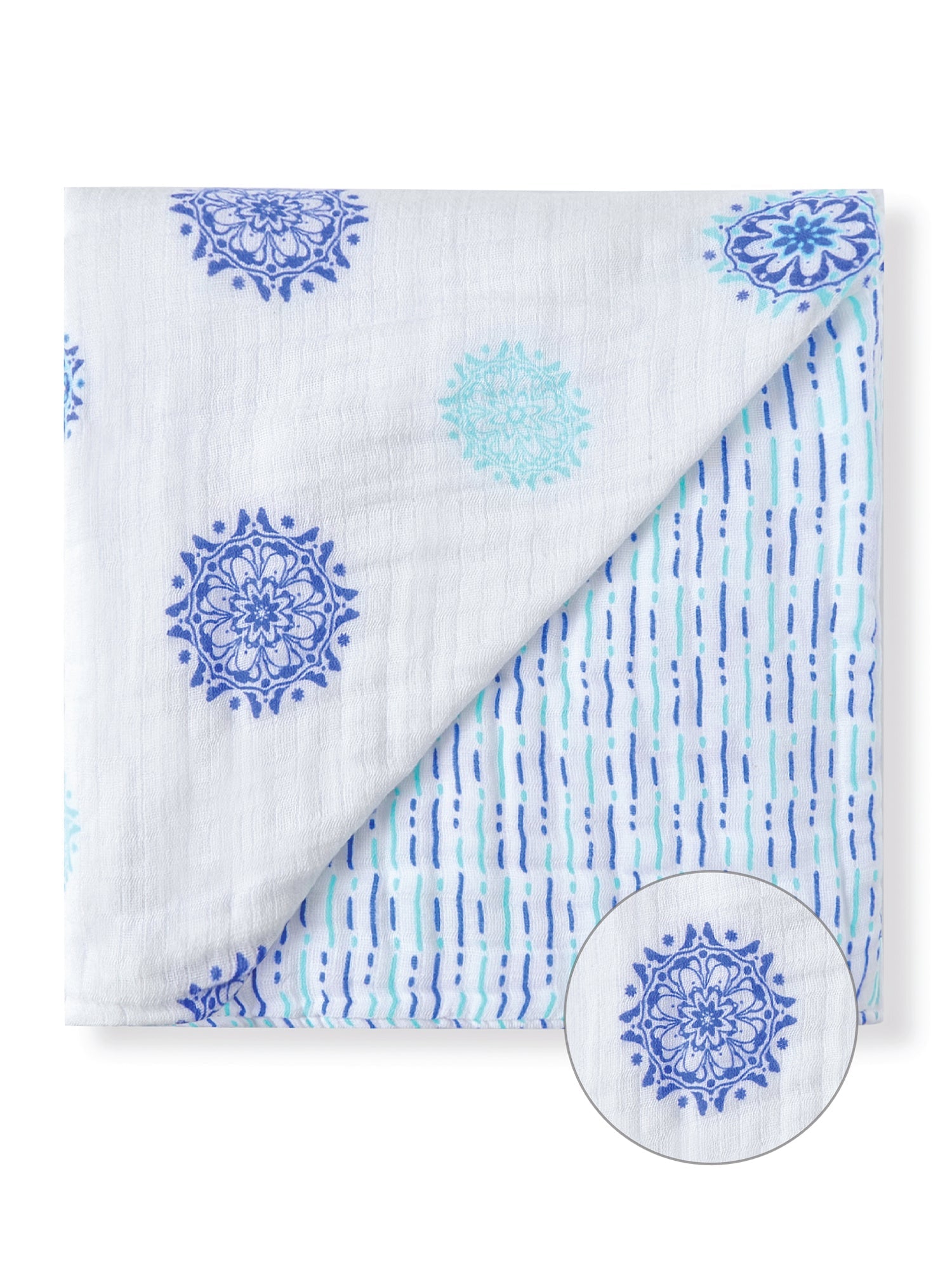 Malabar Baby Organic Snug Blanket - Mandala