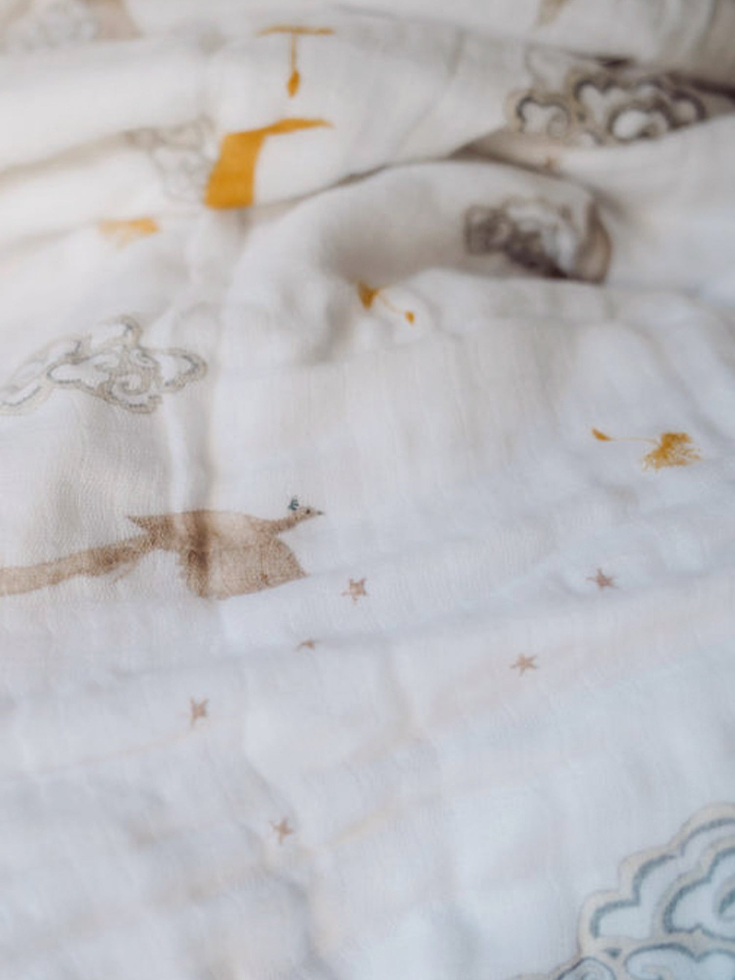 Malabar Baby Organic Snug Blanket - Peace On Earth