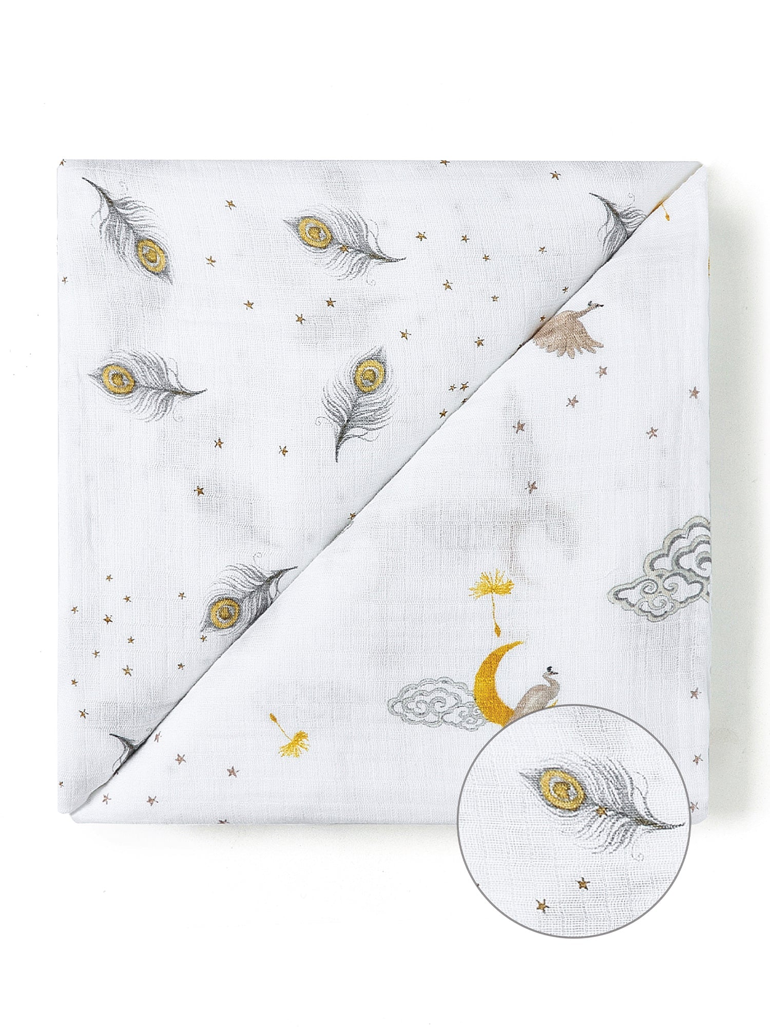 Malabar Baby Organic Snug Blanket - Peace On Earth