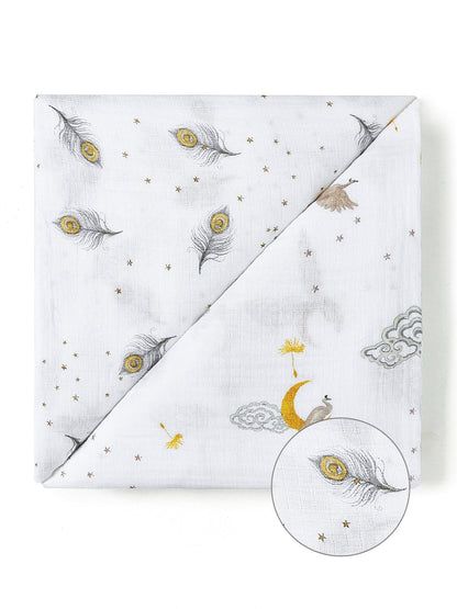 Malabar Baby Organic Snug Blanket - Peace On Earth