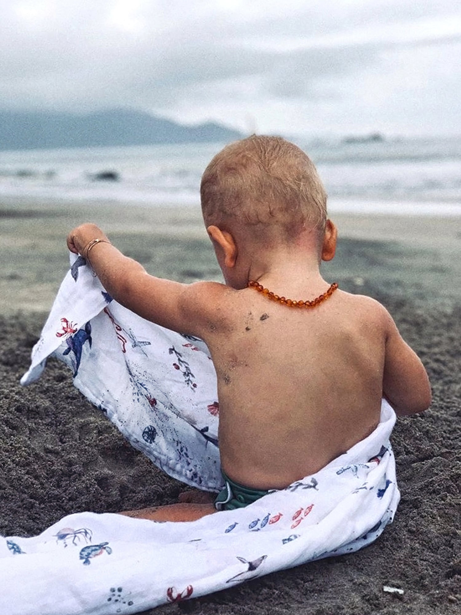 Malabar Baby Organic Snug Blanket - Sardinian Summer