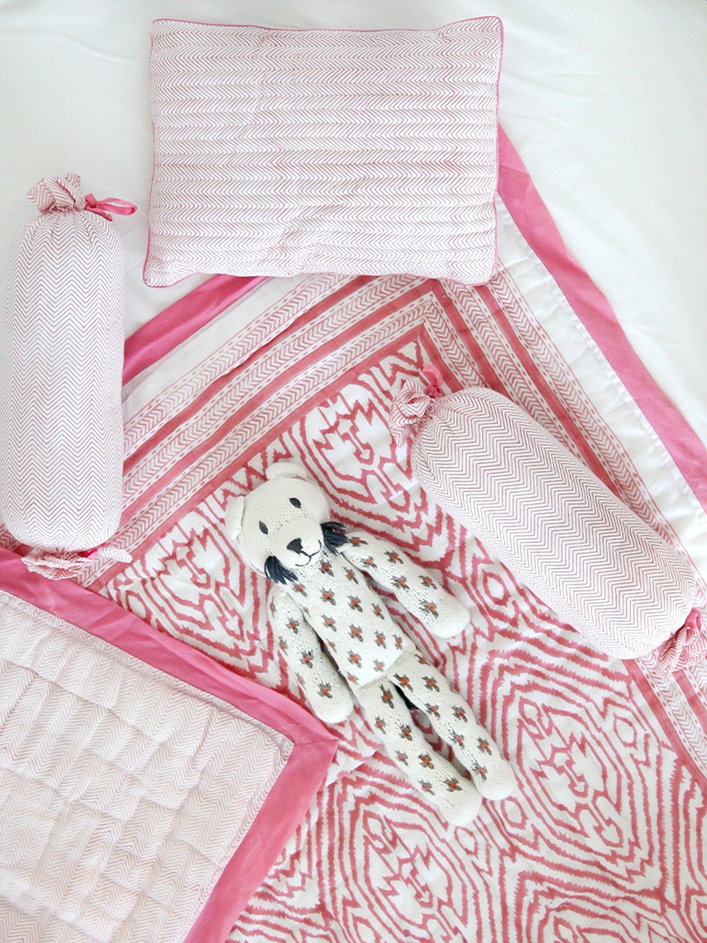 Malabar Baby Southside Pink Baby Quilt