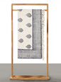 Malabar Baby Hand-Printed Couch Throw Blanket - Fort