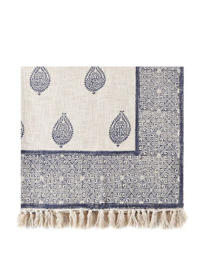 Malabar Baby Hand-Printed Couch Throw Blanket - Fort
