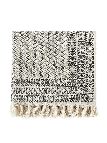 Malabar Baby Hand-Printed Couch Throw Blanket - Greenwich - Personalize!