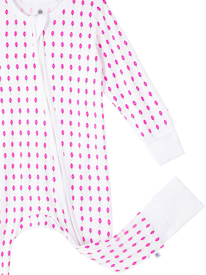 Malabar Baby Babygrow Romper - Lotus Bud