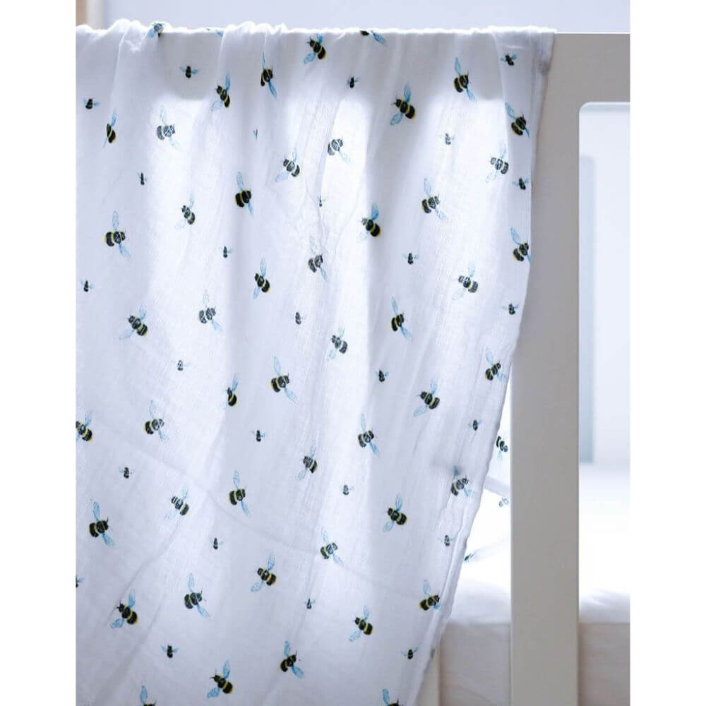 Malabar Baby Organic Swaddle - Magical Feathers