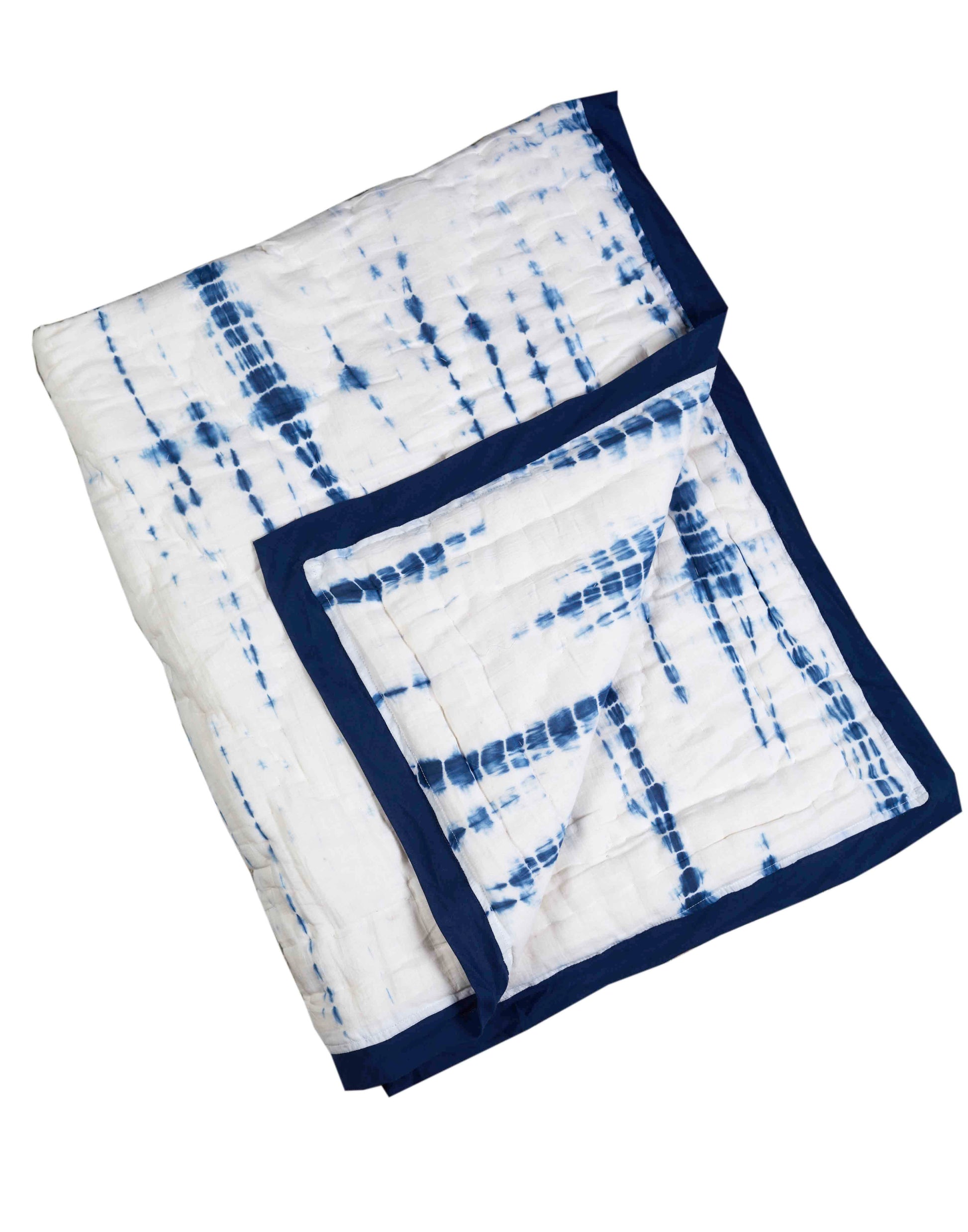 Malabar Baby Kyoto Blue Baby Quilt