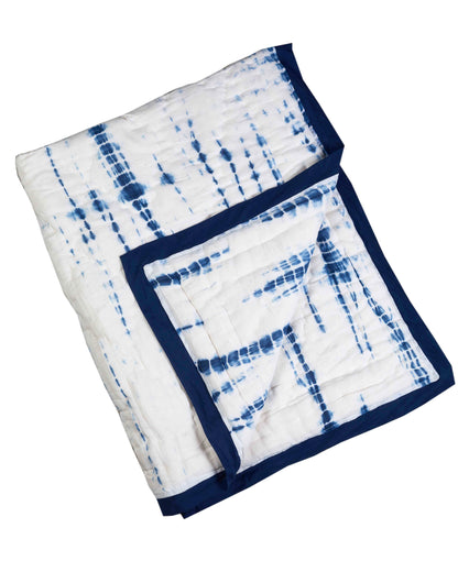 Malabar Baby Kyoto Blue Baby Quilt
