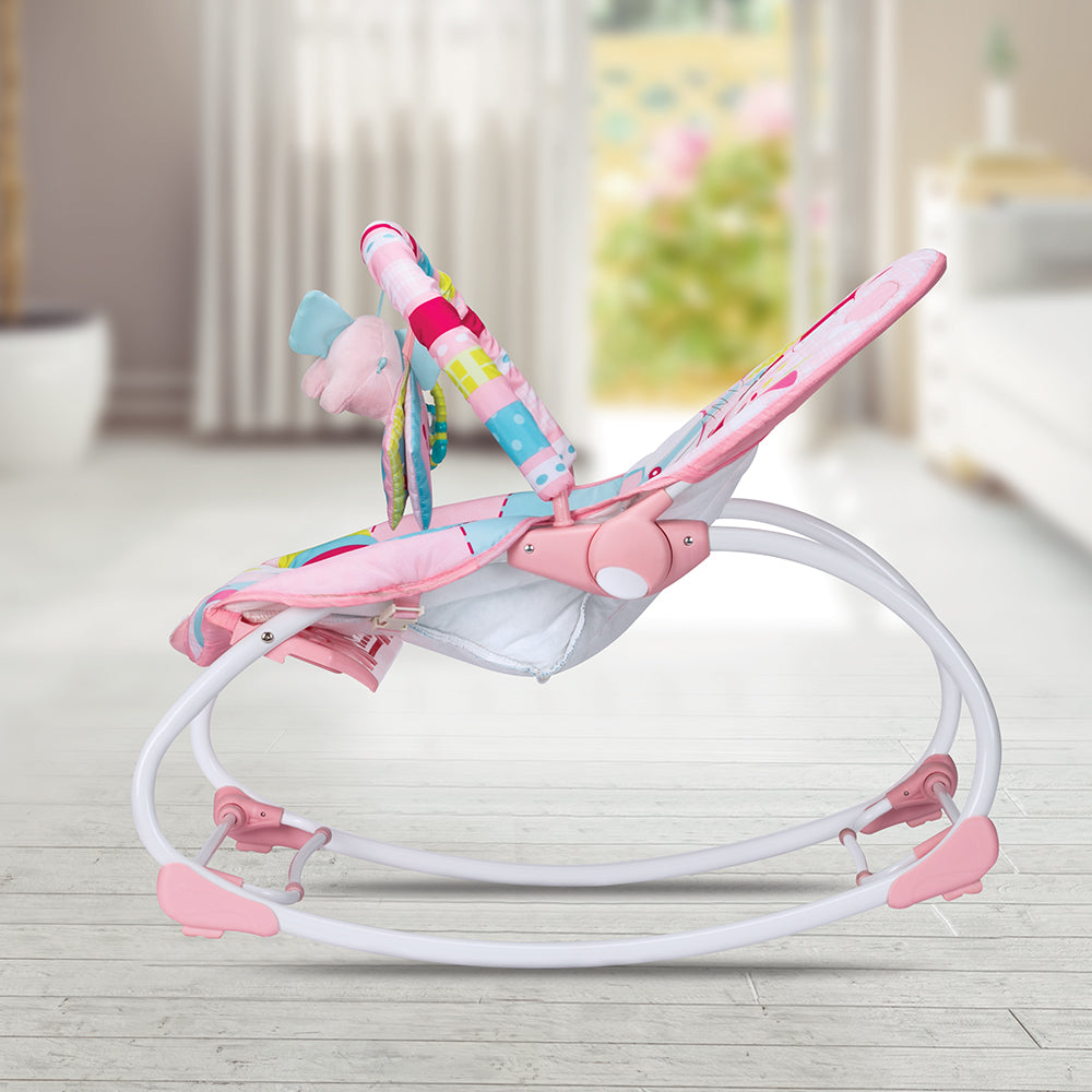 Mastela Baby Rocker - Fashion-Pink - Birth+ to 36months