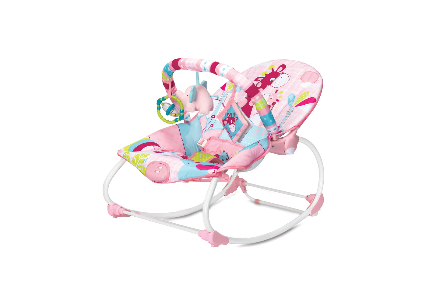 Mastela Baby Rocker - Fashion-Pink - Birth+ to 36months