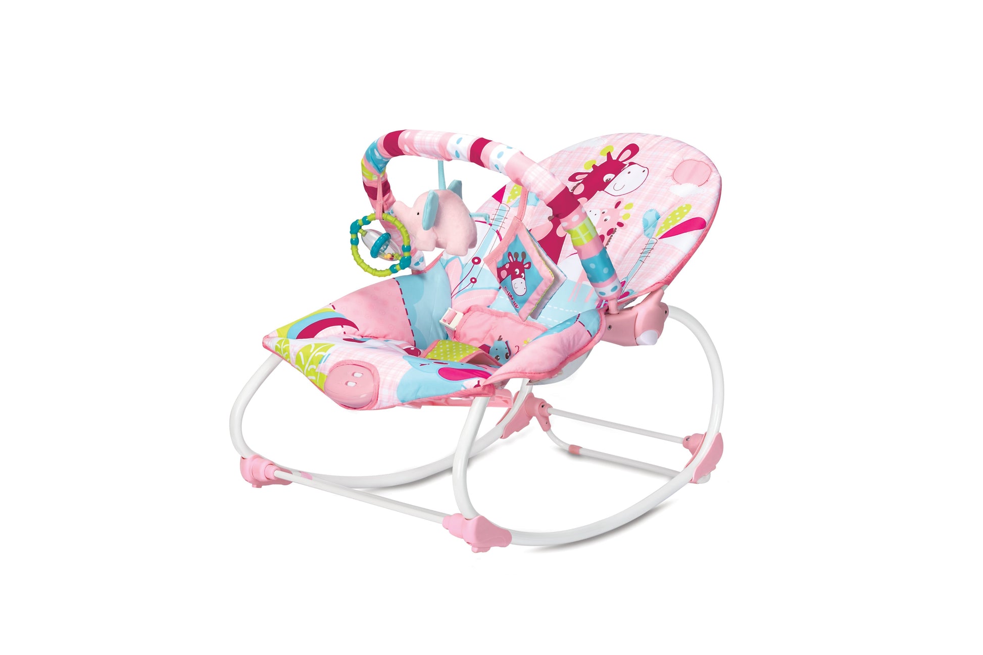 Mastela Baby Rocker - Fashion-Pink - Birth+ to 36months