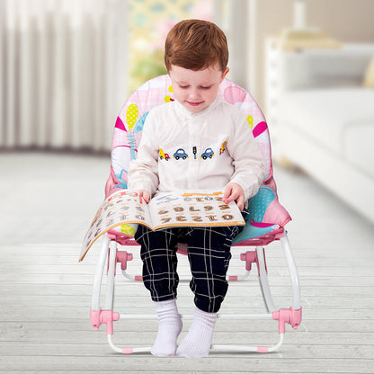 Mastela Baby Rocker - Fashion-Pink - Birth+ to 36months