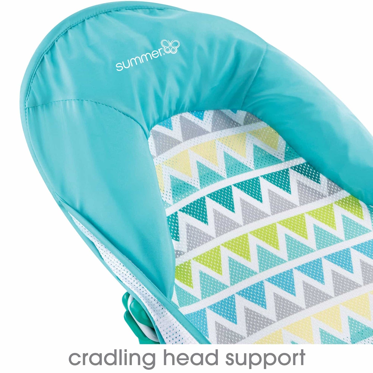 Mastela Deluxe Baby Bather | Fashion- Triangles Strips || Birth+ to 12months