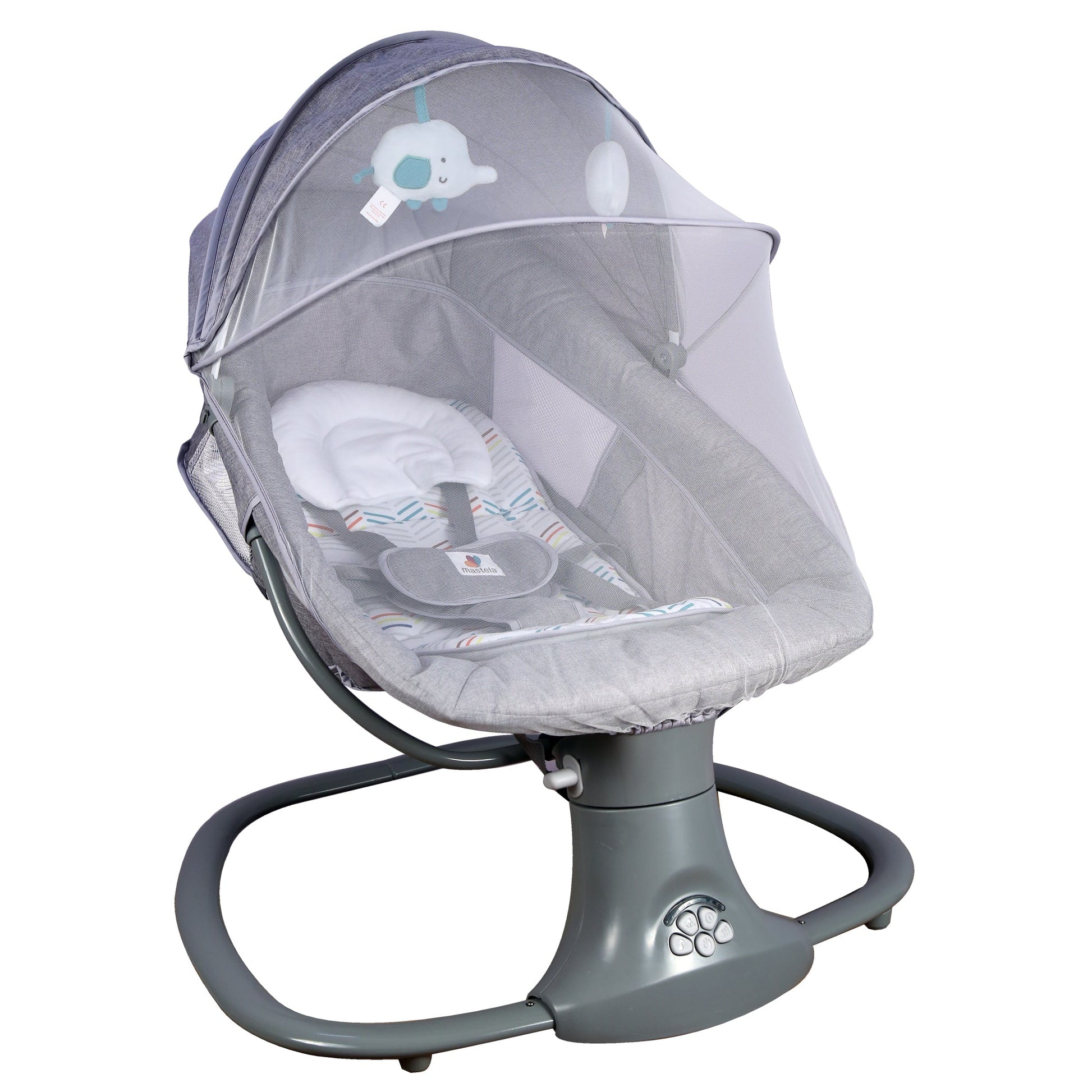 Mastela Deluxe Multi-Function Swing Swing Grey 3M To 36M - Distressed
