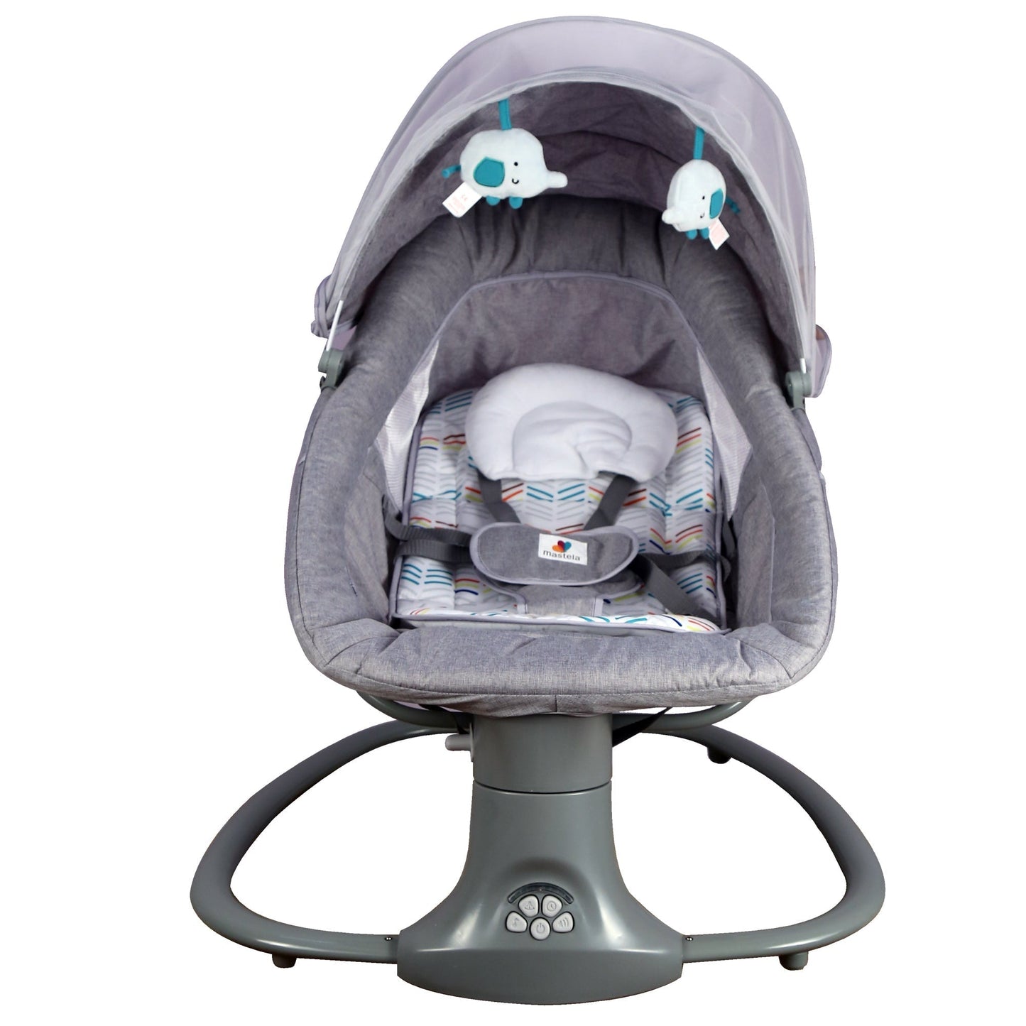 Mastela Deluxe Multi-Function Swing Swing Grey 3M To 36M - Distressed