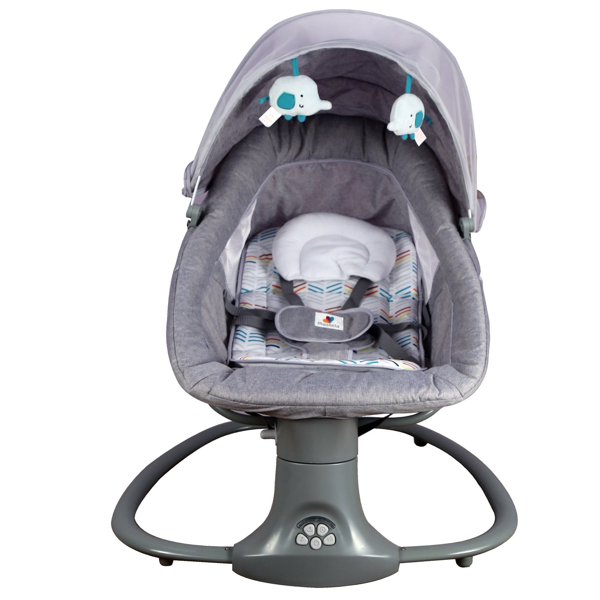 Mastela Deluxe Multi-Function Swing Swing Grey 3M To 36M - Distressed