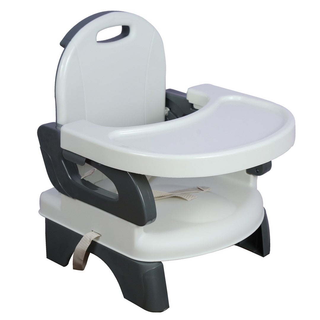 Mastela Folding Booster Seat - Fashion-Grey - 6months to 48months