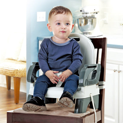 Mastela Folding Booster Seat Booster Seat Grey 6M To 48M - Distressed