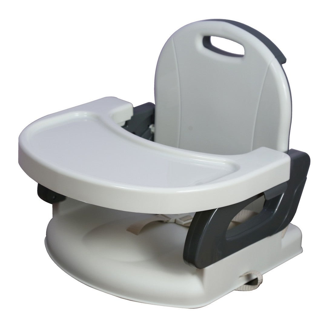 Mastela Folding Booster Seat Booster Seat Grey 6M To 48M - Distressed