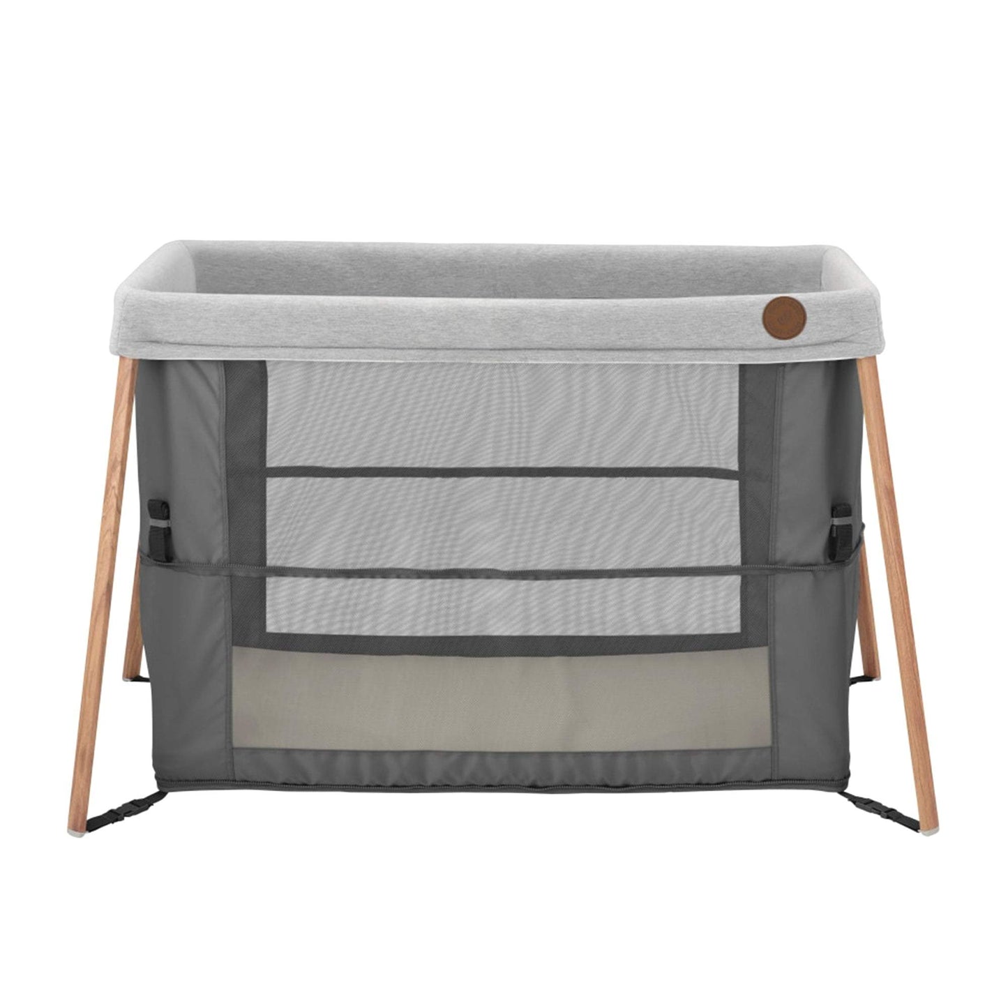 Maxi Cosi Iris Playard || Fashion-Essential Graphite || Birth+ to 36months